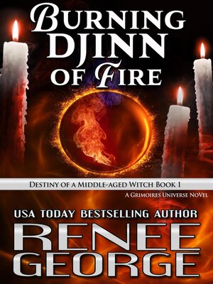 cover image of Burning Djinn of Fire